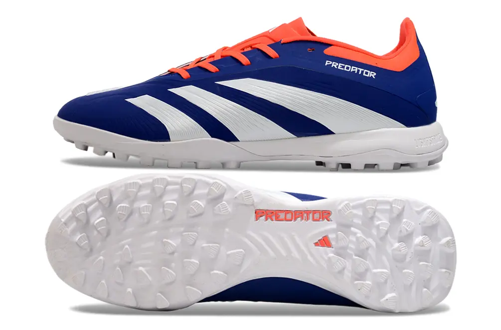 Adidas Predator 24 Elite TF - Blue/Electric Orange/White