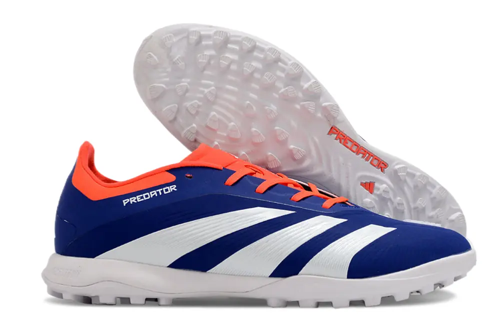 Adidas Predator 24 Elite TF - Blue/Electric Orange/White