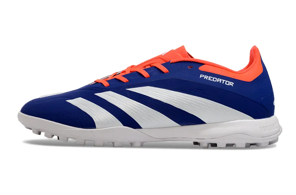 Adidas Predator 24 Elite TF - Blue/Electric Orange/White