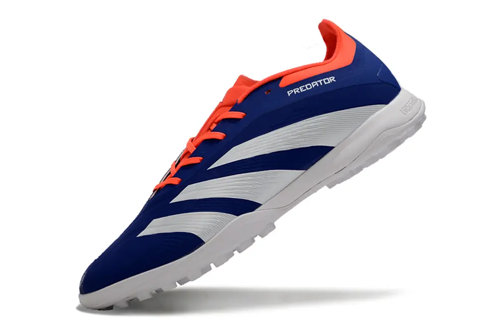 Adidas Predator 24 Elite TF - Blue/Electric Orange/White
