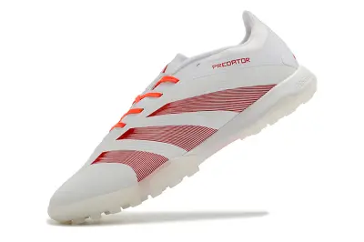 Adidas Predator 24 Elite TF - White/Vibrant Orange/Light Gray