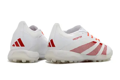 Adidas Predator 24 Elite TF - White/Vibrant Orange/Light Gray