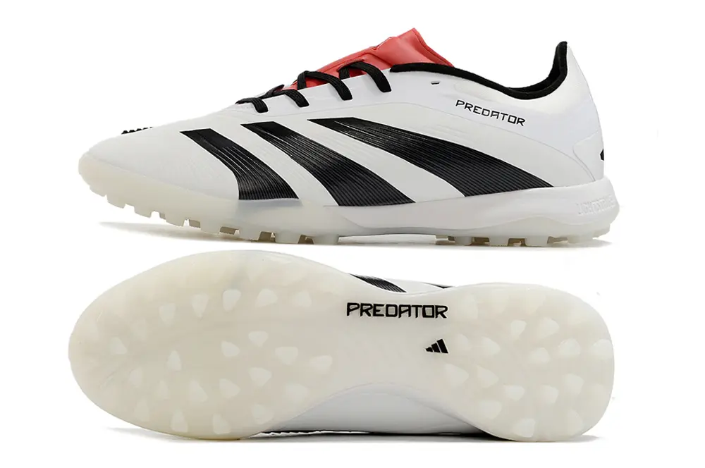 Adidas Predator 24 Elite TF - White/Black/Red