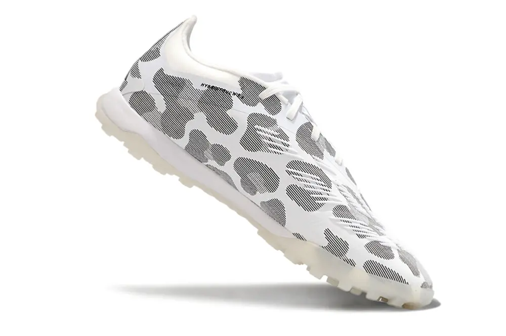 Adidas Predator 24 Elite TF - White/Gold Accent/Black Detailing