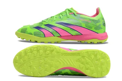 Adidas Predator 24 Elite TF - Green/Neon Green/Hot Pink