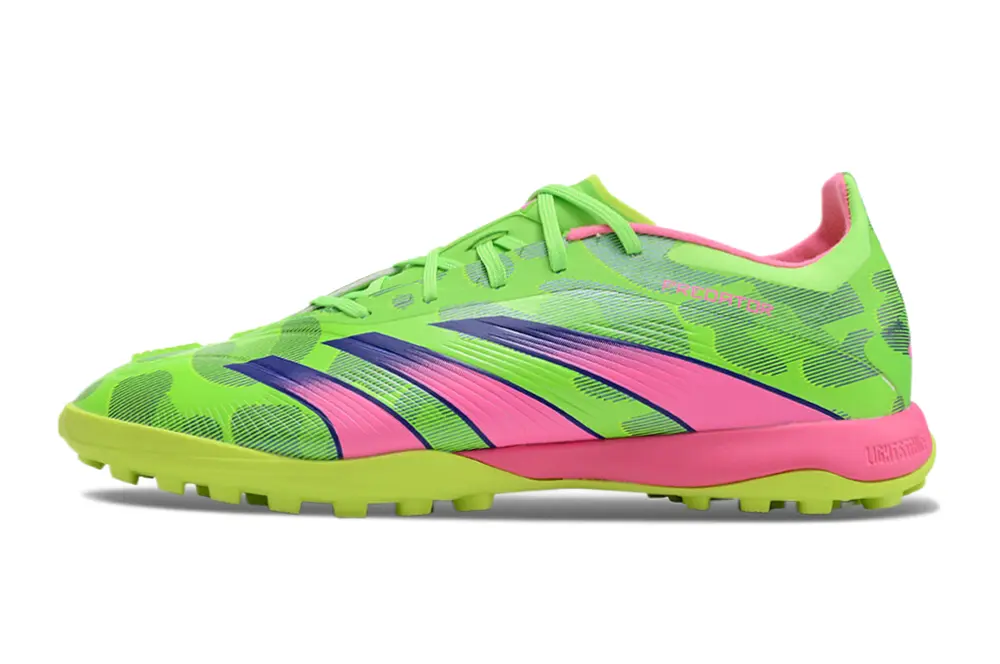 Adidas Predator 24 Elite TF - Green/Neon Green/Hot Pink
