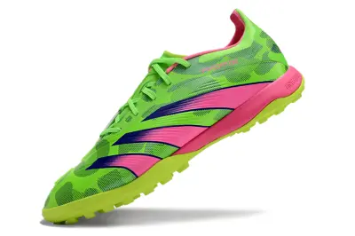 Adidas Predator 24 Elite TF - Green/Neon Green/Hot Pink