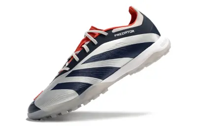 Adidas Predator 24 Elite TF - White/Navy Blue/Coral Red