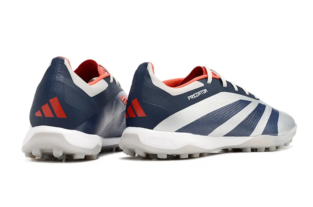 Adidas Predator 24 Elite TF - White/Navy Blue/Coral Red