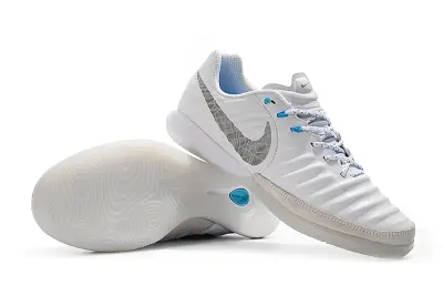 Nike TiempoX Finale IC - White/Sky Blue/Gray