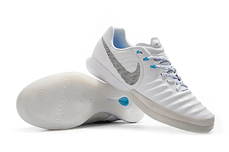 Nike TiempoX Finale IC - White/Sky Blue/Gray