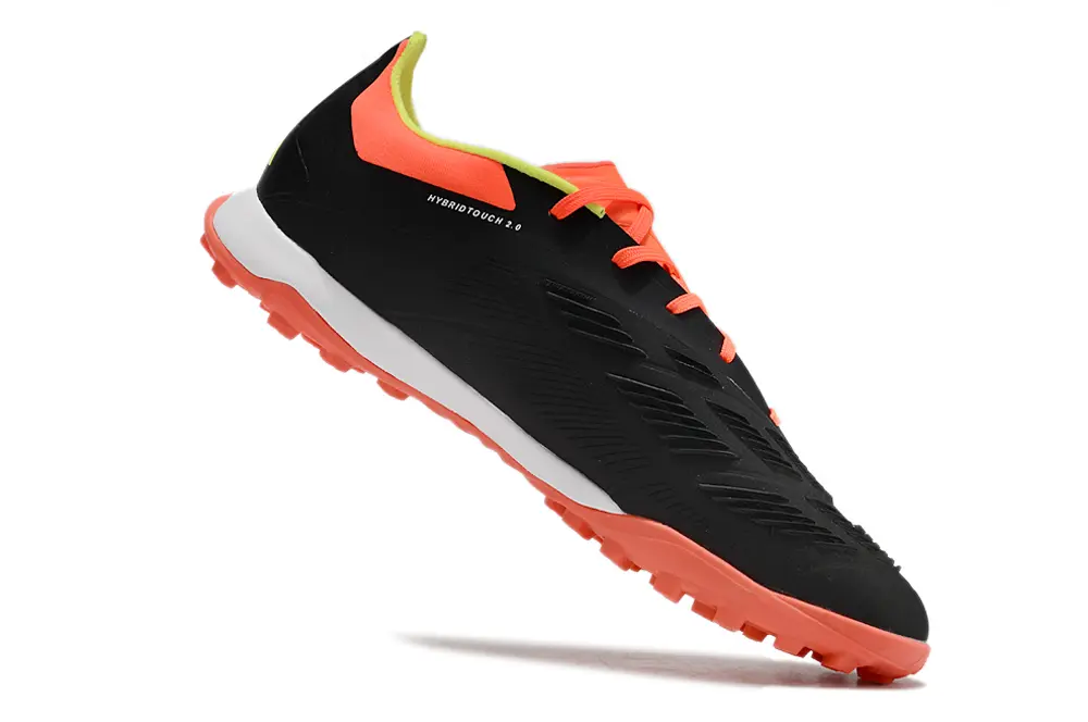 Adidas Predator 24 Elite TF - Black/Flame Orange/Electric Yellow