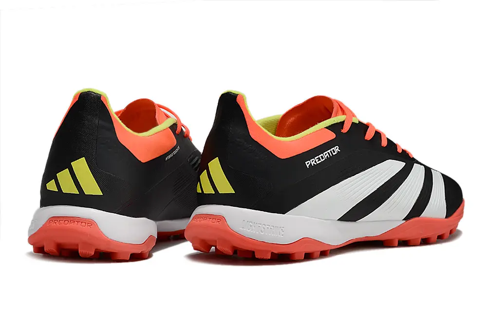Adidas Predator 24 Elite TF - Black/Flame Orange/Electric Yellow