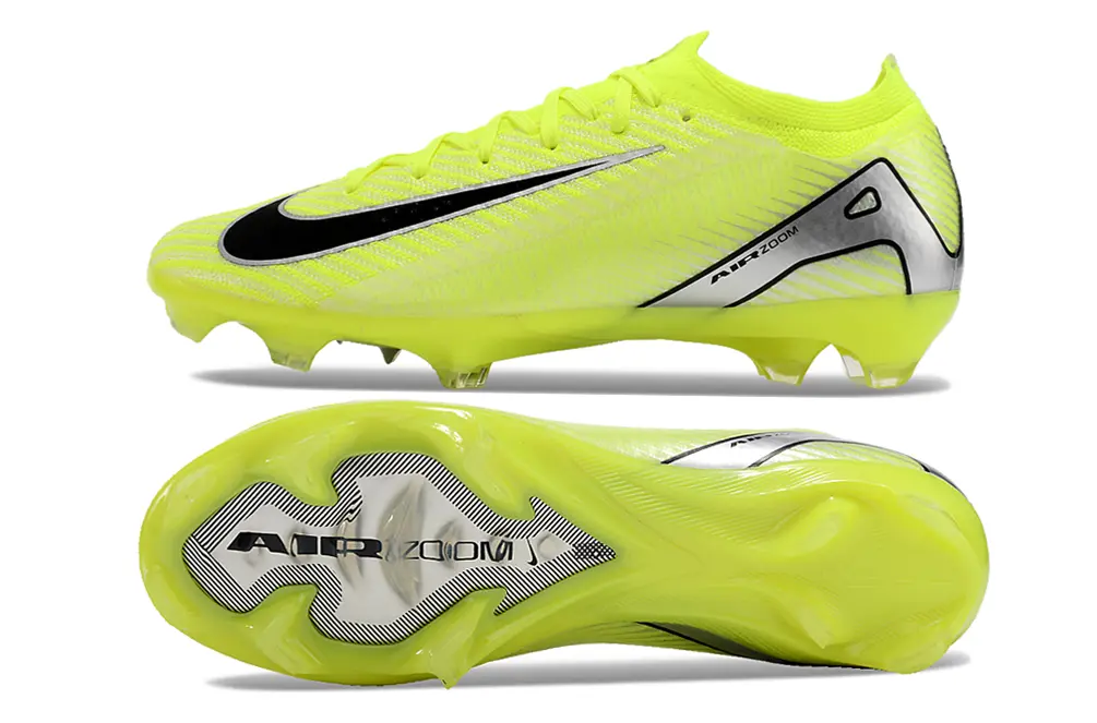 Nike Air Zoom Mercurial Vapor 16 Elite FG - Volt/Neon Yellow/Metallic Silver