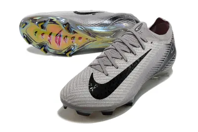 Nike Air Zoom Mercurial Vapor 16 Elite FG - Gray/Black/Iridiscence