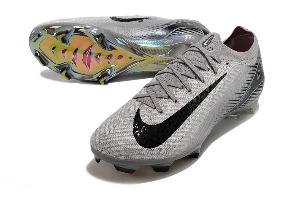 Nike Air Zoom Mercurial Vapor 16 Elite FG - Gray/Black/Iridiscence