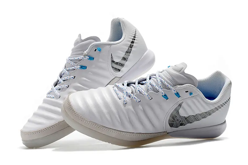 Nike TiempoX Finale IC - White/Sky Blue/Gray