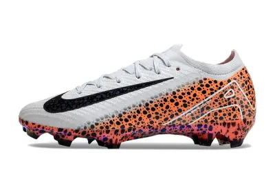 Nike Air Zoom Mercurial Vapor 16 Elite FG - White/Safari Orange/Metallic Silver