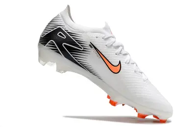 Nike Air Zoom Mercurial Vapor 16 Elite FG - White/Vibrant Orange/Clean Black