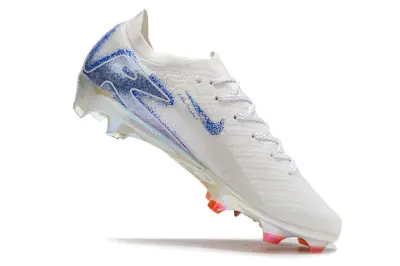 Nike Air Zoom Mercurial Vapor 16 Elite FG - White/Electric Blue/Coral Orange