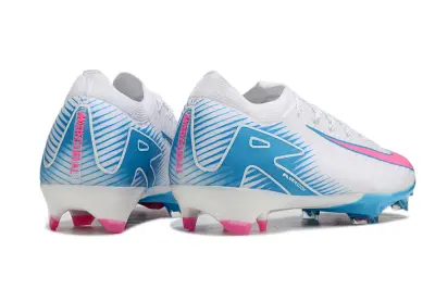 Nike Air Zoom Mercurial Vapor 16 Elite FG - White/Light Blue/Pink