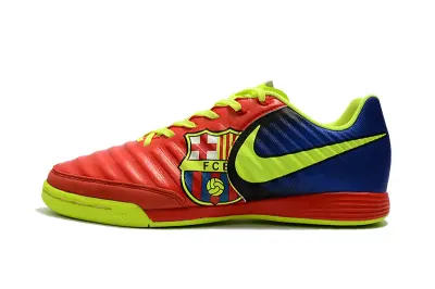 Nike Tiempo Ligera IV IC - Red/Luminous Green/Navy Blue