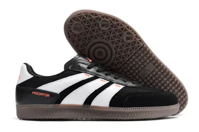 Adidas Predator Freestyle IC - Black/Classic White/Orange Accent
