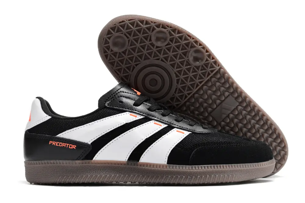 Adidas Predator Freestyle IC - Black/Classic White/Orange Accent