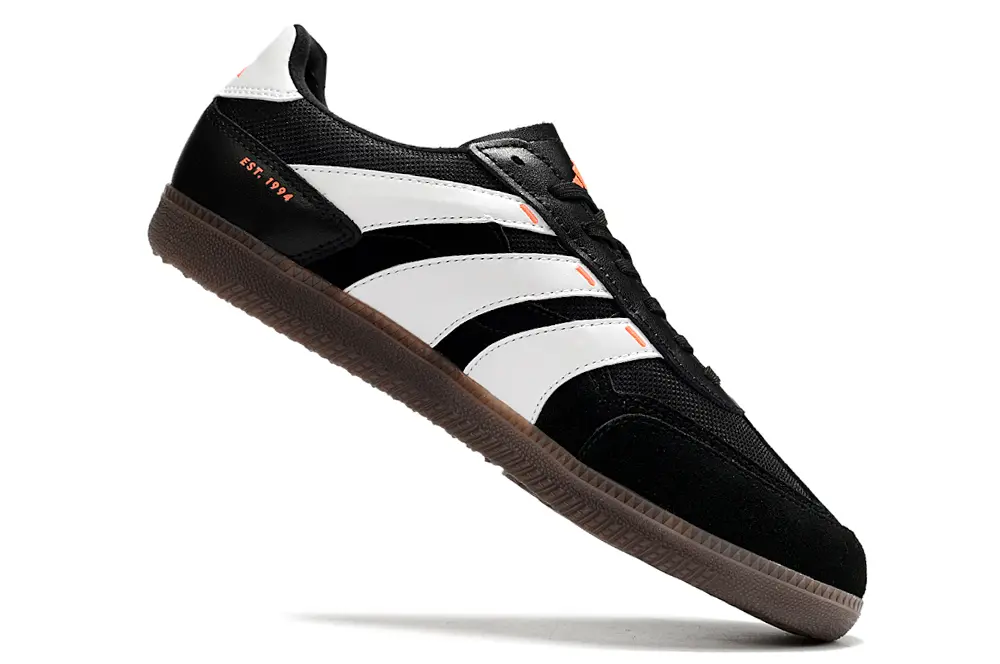 Adidas Predator Freestyle IC - Black/Classic White/Orange Accent