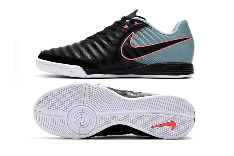 Nike Tiempo Ligera IV IC - Black/Aqua Blue/Pink Glare