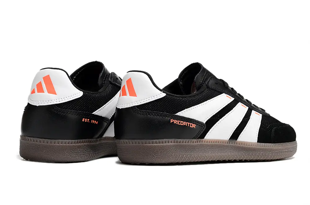 Adidas Predator Freestyle IC - Black/Classic White/Orange Accent