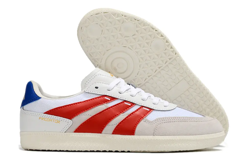 Adidas Predator Freestyle IC - White/Crimson Red/Sapphire Blue