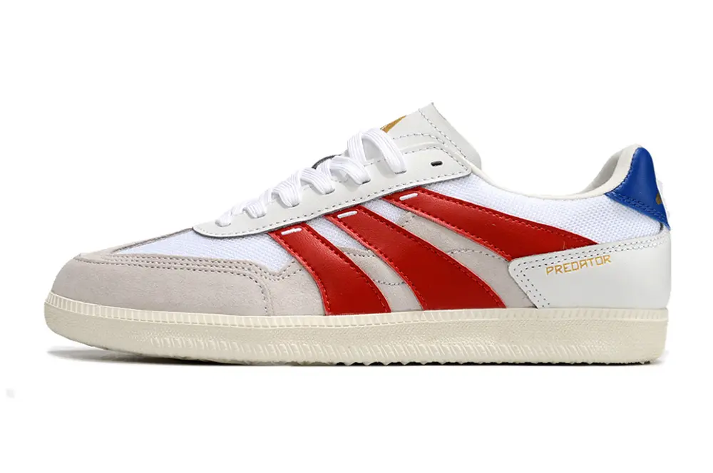 Adidas Predator Freestyle IC - White/Crimson Red/Sapphire Blue