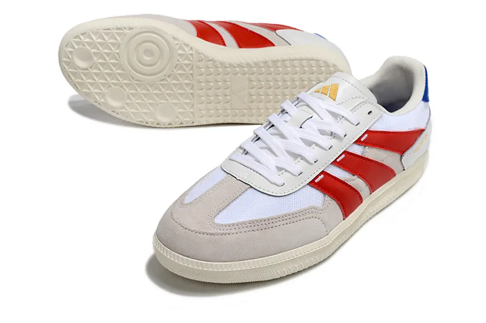 Adidas Predator Freestyle IC - White/Crimson Red/Sapphire Blue