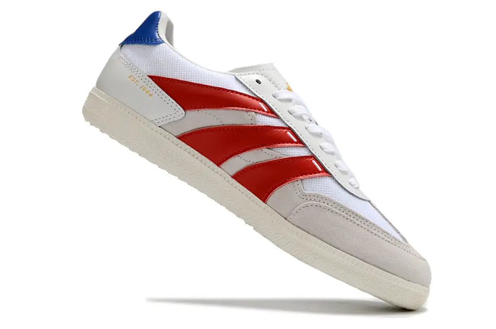 Adidas Predator Freestyle IC - White/Crimson Red/Sapphire Blue