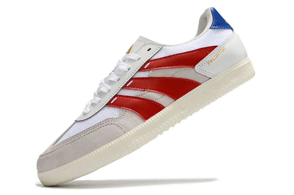 Adidas Predator Freestyle IC - White/Crimson Red/Sapphire Blue