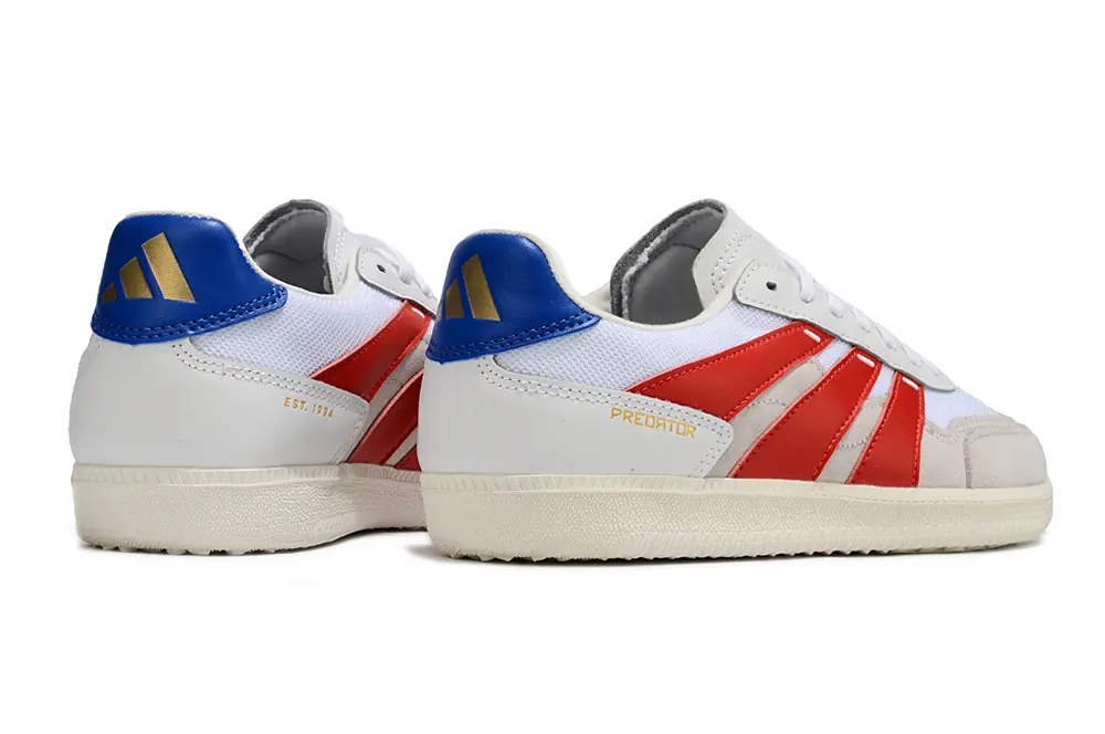 Adidas Predator Freestyle IC - White/Crimson Red/Sapphire Blue