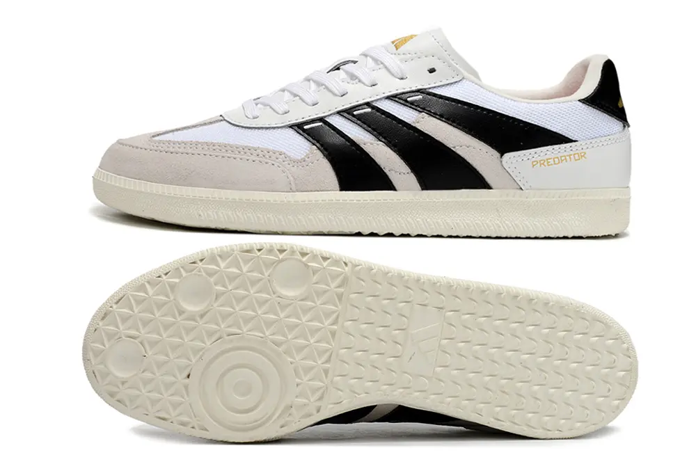 Adidas Predator Freestyle IC - White/Classic Black/Soft Grey