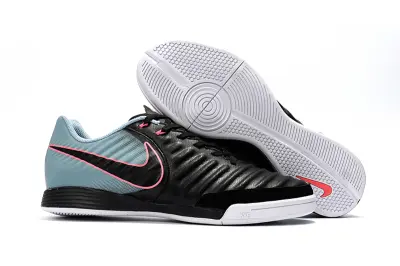 Nike Tiempo Ligera IV IC - Black/Aqua Blue/Pink Glare