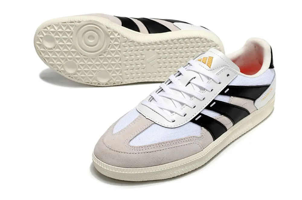 Adidas Predator Freestyle IC - White/Classic Black/Soft Grey