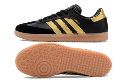 Adidas Samba OG IC - Black/Gold/Orange