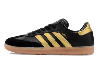 Adidas Samba OG IC - Black/Gold/Orange