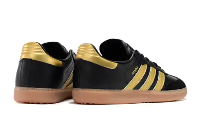 Adidas Samba OG IC - Black/Gold/Orange