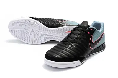 Nike Tiempo Ligera IV IC - Black/Aqua Blue/Pink Glare
