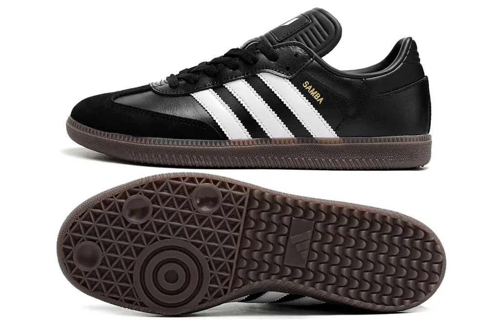 Adidas Samba OG IC - Black/White/Yellow