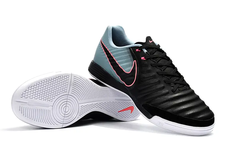 Nike Tiempo Ligera IV IC - Black/Aqua Blue/Pink Glare