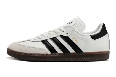 Adidas Samba OG IC - White/Classic Black/Chocolate Brown