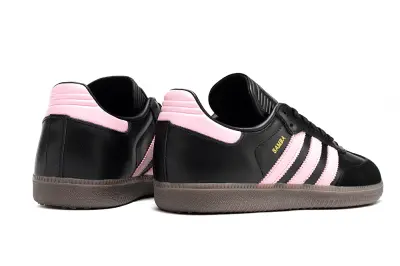 Adidas Samba OG IC - Black/Soft Pink/Golden Yellow