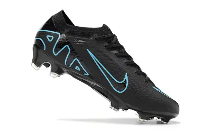 Nike Air Zoom Mercurial Vapor 15 Elite FG - Black/Electric Blue/Deep Indigo