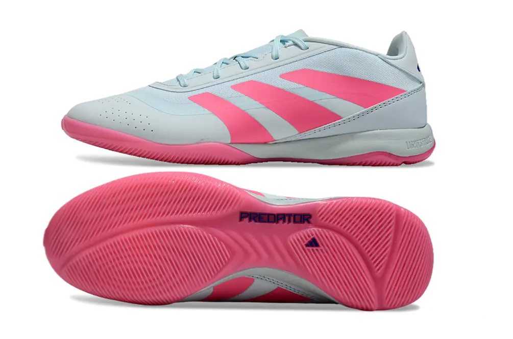 Adidas Predator 24 Elite IC - Blue/Light Pink/Soft Blue